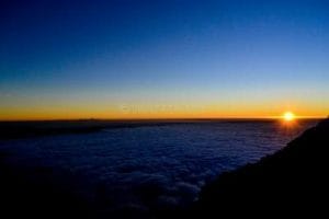 Sunrise From Mount Semeru